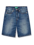 United Colors of Benetton Bermuda 4AW7U900K Shorts, Denim Blue 901, 36 Man, Denim Blue 901