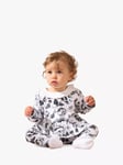 Angel & Rocket Baby Printed Top & Trousers Set, White