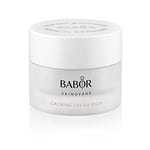 BABOR SKINOVAGE Calming Cream Rich, Rich Face Cream for Sensitive Skin, Soothing Moisturizer without Dyes or Fragrances, Vegan, 50 ml