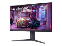 Lg Ultragear 32Gq850-B - Led-Skjerm - Gaming - 32" (31.5" Synlig) - 2560 X 1440 Qhd @ 240 Hz - Nano Ips - 450 Cd/M² - 1000:1 - Displayhdr 600 - 1 Ms - 2Xhdmi, Displayport