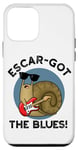 Coque pour iPhone 12 mini Jeu de mots Funny Snail de Scar-got The Blues