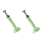 Tlily - 2X Drague de Toilette Drain Buster Toilettes Plongeur D'Air évier Déboucheur Forte Performance D'Aspiration pour Outils Déblocage