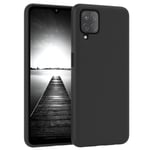 For Samsung Galaxy A12 Phone Cover Silicone Case Protection Back Cover Black