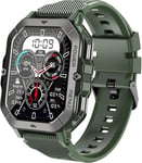 C28 Montre Connectée Homme :Avec Bluetooth Calling 2.13"" Smartwatch,Spo2 Heart Rate Sleep Monitoring,Ip68 Waterproof 123+Mode Sports Fitness Smartwatch For Android Ios (Vert)