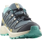 Salomon XA Pro V8 CSWP Jr. vandringsskor Trooper/Turbulence/Aruba Blue 34 - Fri frakt