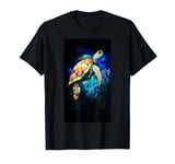 Creation Sea turtle Ocean art Marine life Aquatic T-Shirt