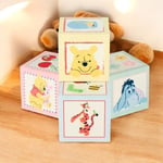 Winnie the Pooh Wooden Counting Blocks Toy Toddler Kids Orange Tree Toys NG