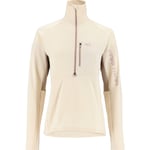 Kari Traa Emma 1/2 Zip Midlayer Genser Dame - Hvit - str. XS