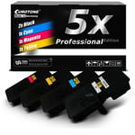 5x Eurotone per Cartridge XXL for Kyocera Ecosys P-5021-cdw