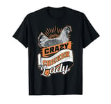 Crazy Chicken Lady Chicken Pajamas T-Shirt