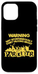 iPhone 12/12 Pro Parkour Free Running Traceur Vintage Warning May Case