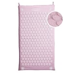 ShaktiMat [L'original depuis 2007] Tapis d'acupression pour la Relaxation – Soulage la douleur dans le Dos, Pieds, Nuque, Jambes - Améliore la circulation sanguine et le Sommeil – Anti-Stress - Rose