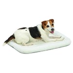 MidWest Homes for Pets Modèle 40224 Lit pour chien/chat en polaire blanche de 60,96 cm de long, blanc