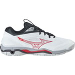 Mizuno Wave Stealth 6 Håndballsko Herre - Hvit - str. 42,5