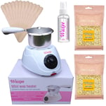 HOME WAXING KIT film wax beads stripless Hard wax Upper lip Bikini hair removal