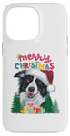 iPhone 14 Pro Max Merry Xmas Border Collie Pjs Mum and Dad Christmas Card Tee Case