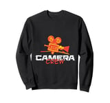 Old School Camera Crew Movie Team Sweatshirt