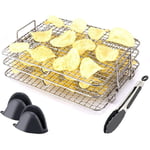 Air Fryer Rack for Ninja Foodi Grill XL Air Fryer, Multi-Layer Dehydrator7733