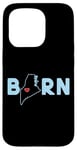 Coque pour iPhone 15 Pro Born in State of Maine with Maine in the word Born