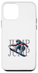 Coque pour iPhone 12 mini Snowboard freestyle freeride sports d'hiver en poudreuse