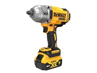 DEWALT DCF900P2T-GB 18V XR Brushless 1/2" High Torque Impact Wrench Hog Ring 1396Nm with 2 x 5Ah Batteries in TSTAK