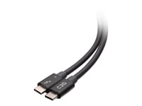 C2g 6Ft Thunderbolt 4 Usb C Active Cable - Usb C To Usb C - 40Gbps - M/M - Thunderbolt-Kabel - 24 Pin Usb-C (Hane) Till 24 Pin Usb-C (Hane) - Usb 3.2 / Displayport 2.1 / Thunderbolt 4 - 30 V - 1.83 M - 4K60 Hz (4096 X 2160) Stöd, Usb-Strömförsörjnin