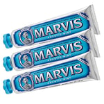 Marvis Toothpaste Aquatic Mint, 3-pack (3x 85ml)