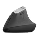 Logitech MX Vertical - vertikal mus - USB, Bluetooth, 2.4 GHz - grafit