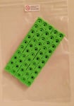 Maths Link Cubes New Pack of 50 lime green  2cmx2cmx2cm (To make Numberblocks)