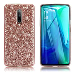 Glitter OnePlus 8 skal - Rosa