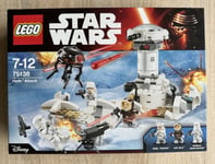 Lego 75138 Star Wars Hoth Attack Brand New Sealed FREE POSTAGE