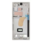 Samsung Frame + Battery cover for Galaxy S23 Ultra Original, Beige