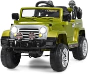 Jeep Sport Safari Voiture électrique pour enfants 4x4 12V avec télécommande