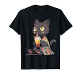 Boba and Cats Anime Lover Manga Girl Boba and Cats T-Shirt