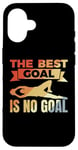 Coque pour iPhone 16 Gardien de but vintage Soccer