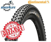 1 Continental Cross King 26 x 2.0 Wired Cycle Tyre & Presta Tube Next day**