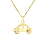 Amours, Bisous & Calins - Pendentif Enfants Motif VOITURE - Or - 100% Anallergique - pour Enfants de 2 à 12 ans - Bijou Enfant