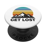 Randonnée en montagne pour les amoureux du plein air PopSockets Support et Grip pour Smartphones et Tablettes