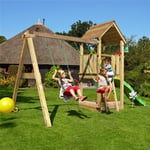 Jungle Gym Lektorn Club inkl. Swing Modul X'tra och rutschkana lektorn komplett 804-284NSX