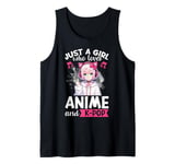 Just a Girl Who Loves Anime and K-Pop Anime Merch Japanese Tank Top