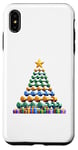 Coque pour iPhone XS Max Christmas Tree Haltère Poids Haltérophile Gymnase