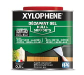 Décapant gel peinture crépi vernis lasure colle multi supports 0.5L XYLOPHENE