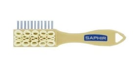 BROSSE CREPE POUR NETTOYER DAIM NUBUCK MICROFIBRES SAPHIR AVEL