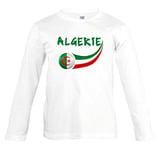 Supportershop Algérie T-Shirt Football, Blanc, FR : 6 Ans (Taille Fabricant : 6 Ans)