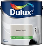 Dulux Silk Interior Walls & Ceilings Emulsion Paint 2.5L - Pebble Shore