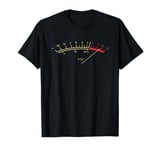 Retro VU Meter Hi-Fi Vintage Stereo Music Lover Gift T-Shirt