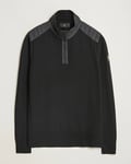 Belstaff Kilmington Quarter Zip Jumper Black