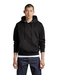 G-STAR RAW Men's Velcro Loose Hoodie, Black (dk black D22753-A971-6484), M