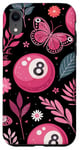 iPhone XR Retro Pink Lucky Disco 8 Ball For Women Case