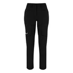 Salewa Femme Pantalon Cargo Puez DST W Apparel, Black Out, XS EU